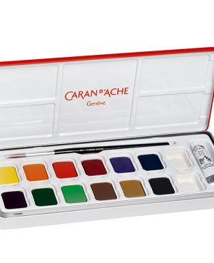 Caran d'Ache gouache fargesett 13 farger