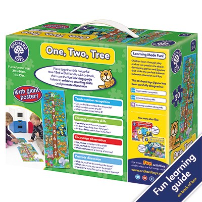 Orchard Toys - One, Two, Tree Puslespil