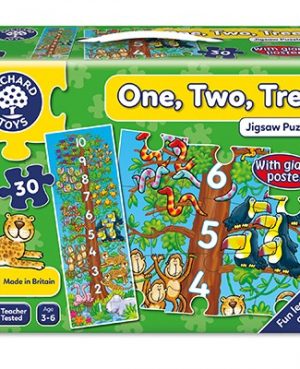 Orchard Toys - One, Two, Tree Puslespil