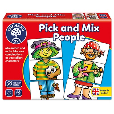 Orchard Toys - Pick and mix people Brettspill