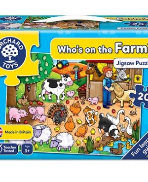 Orchard Toys - Who's on the Farm? Pusslespill