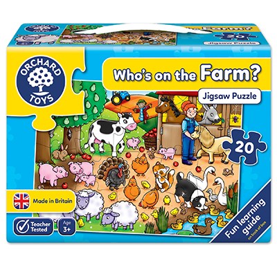 Orchard Toys - Who's on the Farm? Pusslespill
