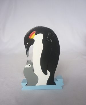 SRI Toys Klossepuslespill Pingvin-0